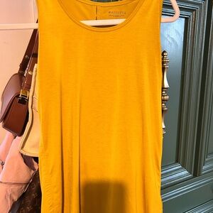 Athleta Vibrant Yellow Tank Top